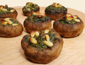 SpinachStuffedMushrooms SpinachStuffedMushrooms