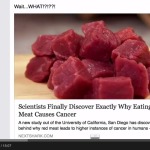 Misinterpreted Study Finds Eating Red Meat Causes Cancer 