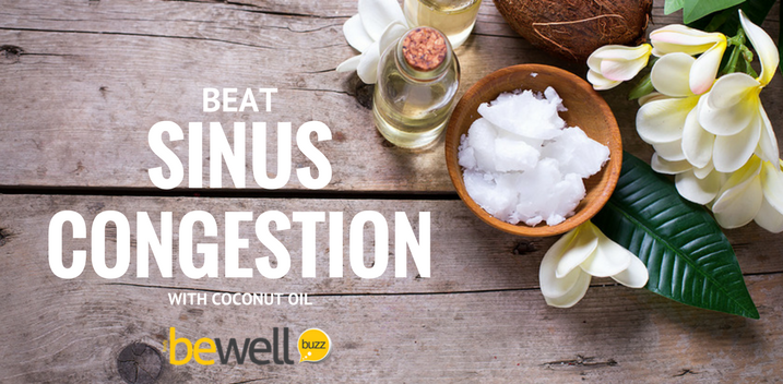 sinus congestion coconut oil