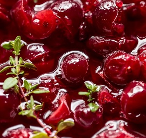 Healthy Thanksgiving: Cranberry Thyme Spritz