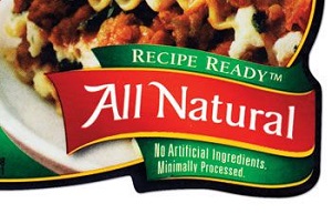 Meat Label: All Natural