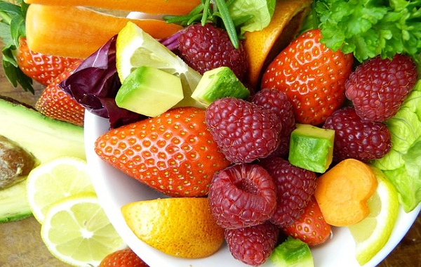 Vitamin C is found in many fruits and vegetables. Be sure to eat a few of them raw every day.