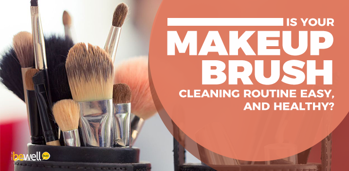 How to Clean Your Makeup Brushes Easily & Naturally
