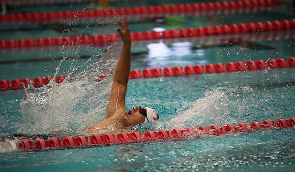 The backstroke is one of the best swimming exercises for improving posture and for toning.