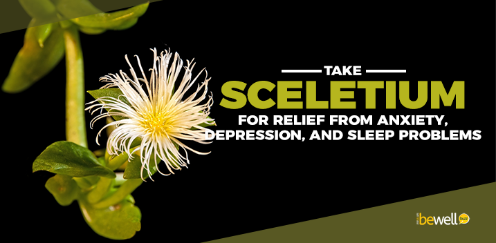Take Sceletium for Relief from Anxiety, Depression, and Sleep Problems