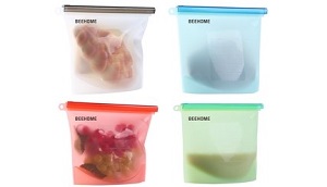 Beehome Reusable Silicone Food Bag