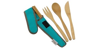 Lightweight bamboo utensils 
