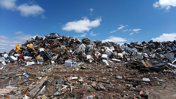 Landfill sites are toxic. They create pollution and contaminate the soil.