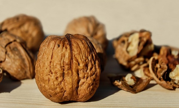 Walnuts, in particular, have lots of fatty acids.